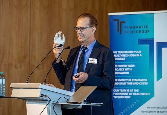 Gregor Puchhammer hat ein Händchen für Medizintechnik. © Erwin Pils